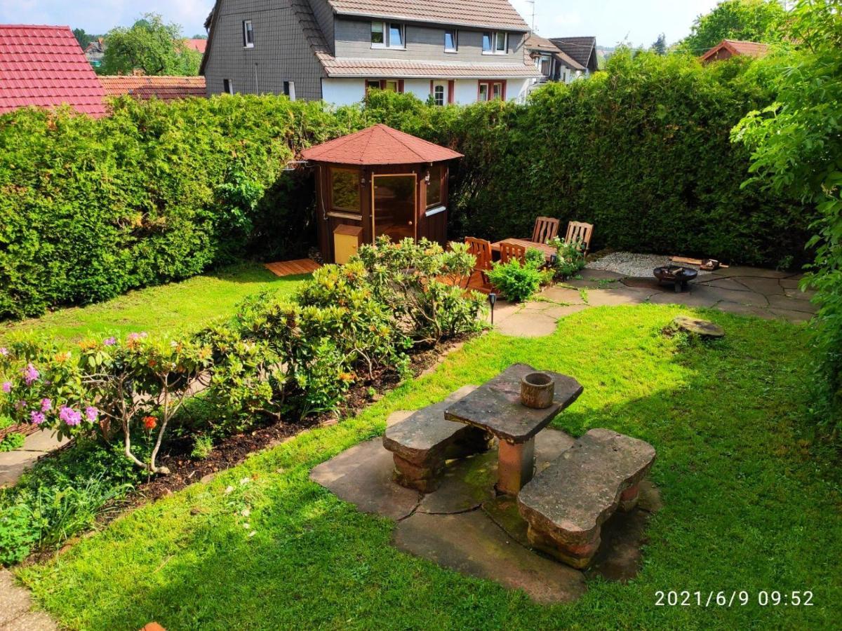 Ferienhaus Marre - Mit Grill, Feuerstelle Und Gartensauna 왈드브룬 외부 사진