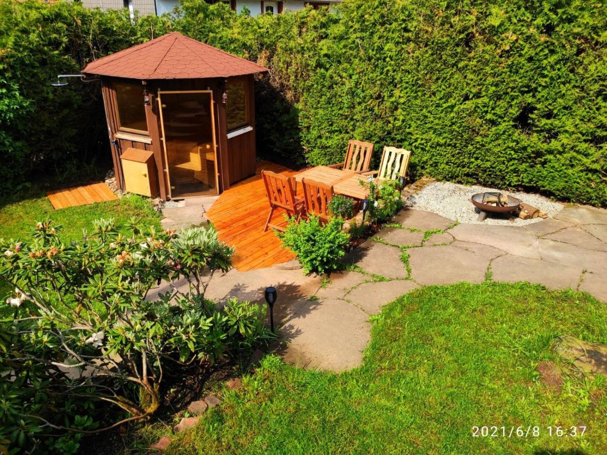 Ferienhaus Marre - Mit Grill, Feuerstelle Und Gartensauna 왈드브룬 외부 사진